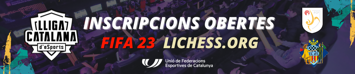 Inscripcions obertes Lliga Catalana eSports 2023